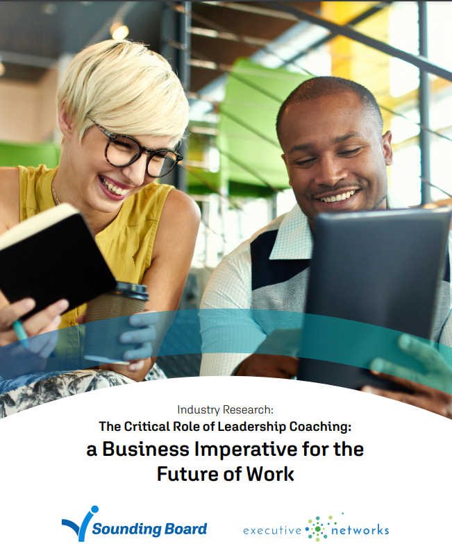 The Critical Role of Leadership Coaching Cover